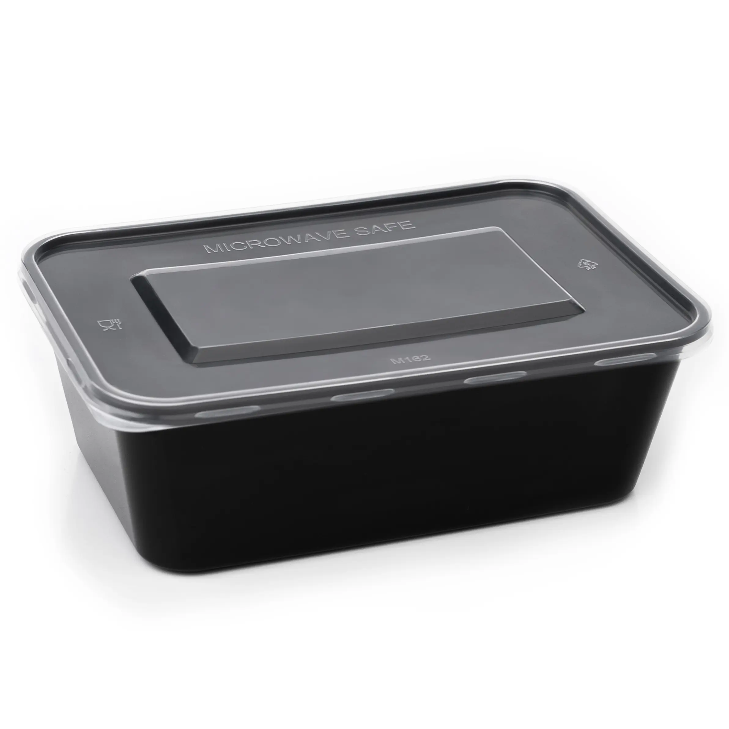 750 ml Rectangle Container Biryani Packing Container with Lid