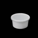 white PP food container with lid, Madurai, Tamil Nadu