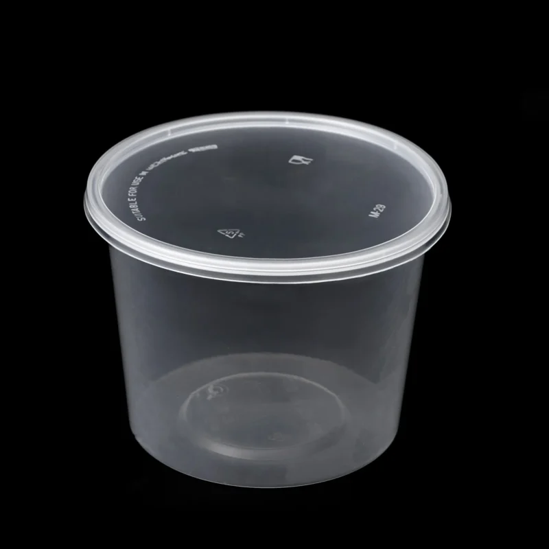 750 ml transparent container 750 ml transparent container