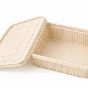 500 ml lunch box – 500 ml Lunch Box with Lid – Corn Starch Rectangle Box